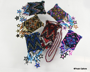 Amulet Bag w/Stars - Assorted