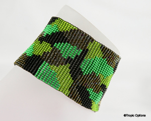 Camouflage Bracelet - Green