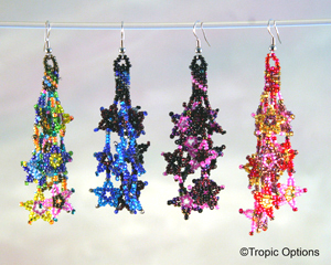 Galaxy Earrings - Long - Assorted