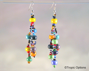 Mardi Gras Earrings - Multi