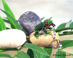 Frog Keychain - Green